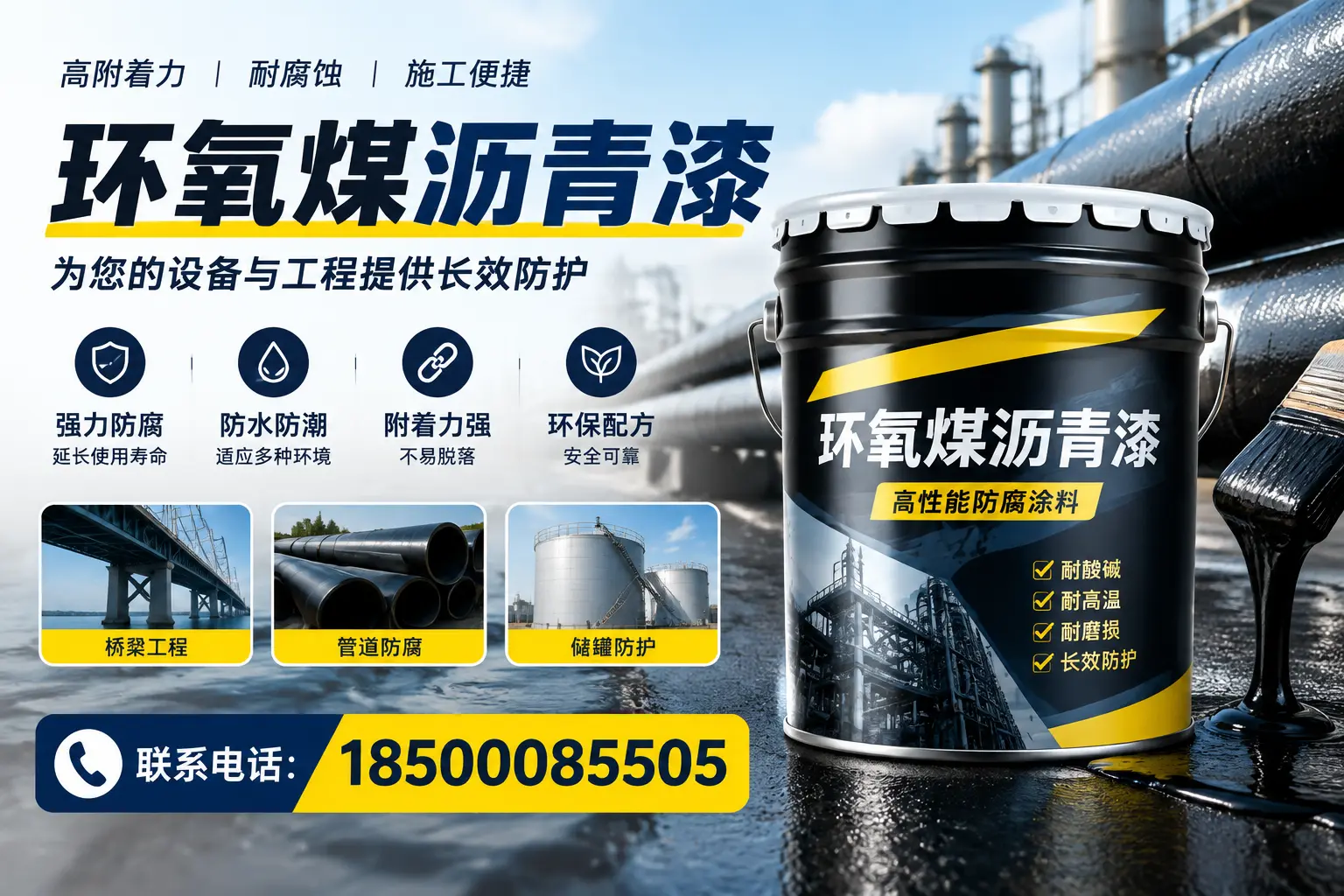 环氧煤沥青漆与其他涂料的对比分析，助力泰州企业决策